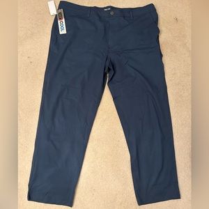 32 Degrees Heat Cool Stretch Performance Blue Chinos Pants Size 44